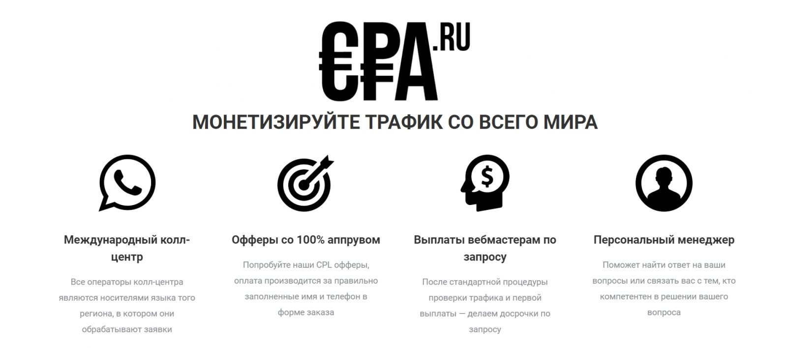Обзор партнерки CPA.RU
