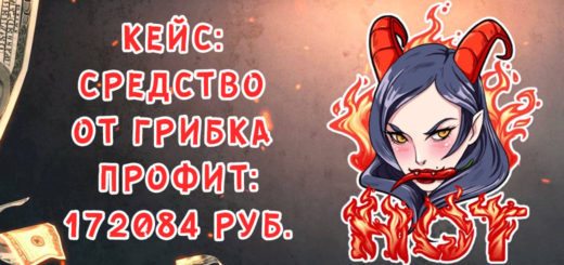 Кейс: средство от грибка с профитом в 172084 ₽