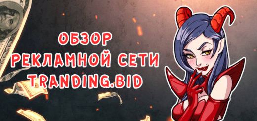 Обзор рекламной сети Tranding.Bid