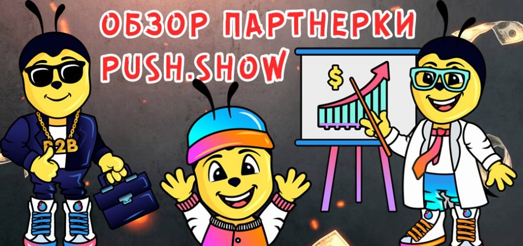 Обзор партнерской программы Push.Show