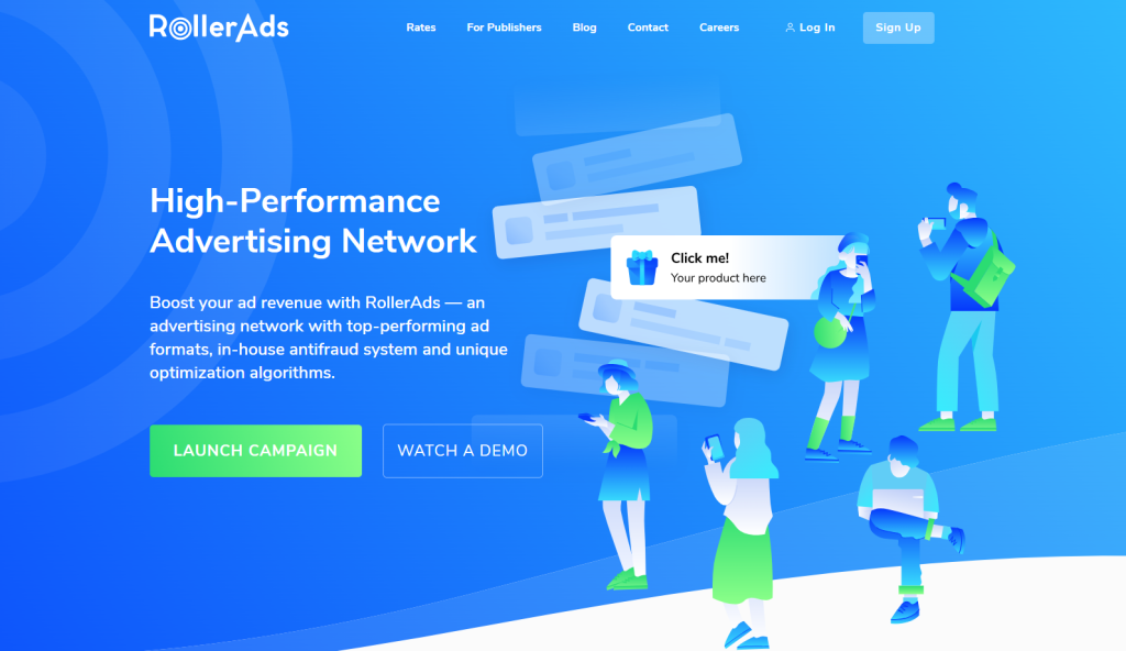 RollerAds автокреативы