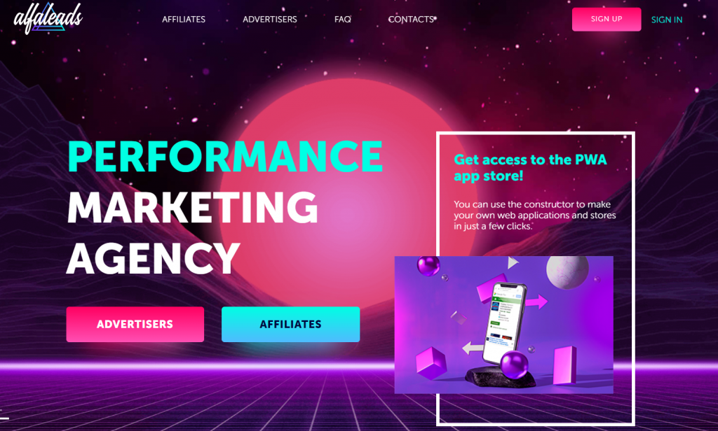 Обзор партнерки Alfaleads