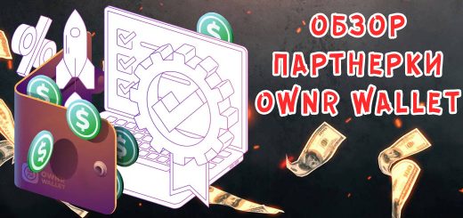 Обзор партнерки от OWNR Wallet